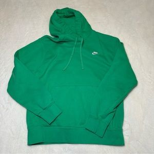 Green Nike hoodie